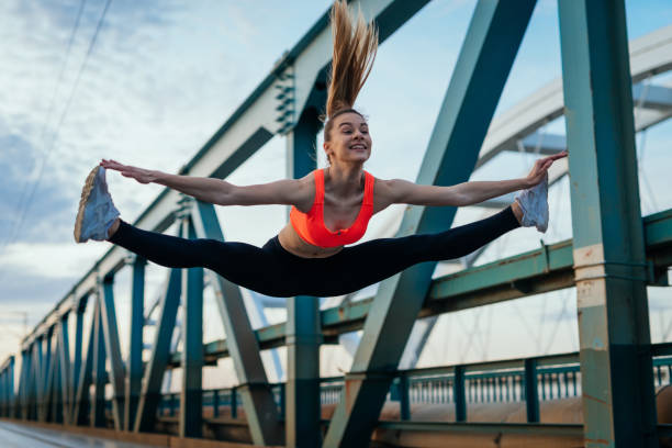 istock Young determined woman on daily training 942226304