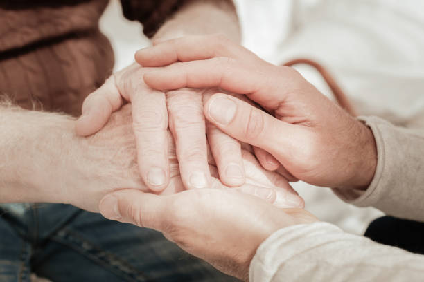 istock Lovely close natives holding hand each other. 942232996