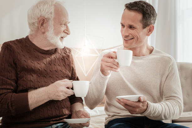istock Joyful close natives drinking tea and spending time together. 942234580