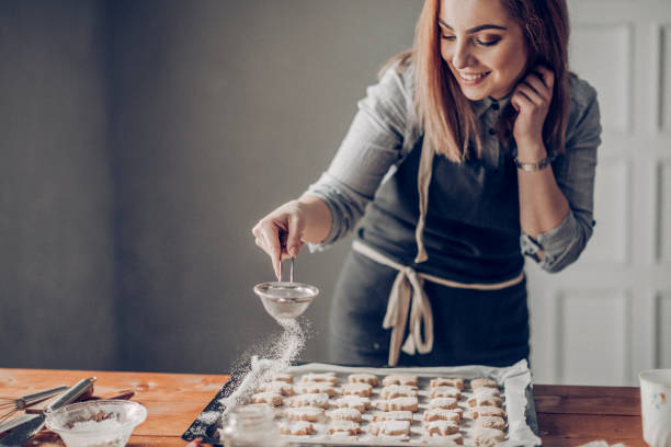 istock Sweet as her cookies 942241410