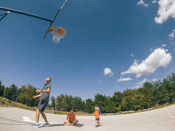 Our son is gonna be NBA star