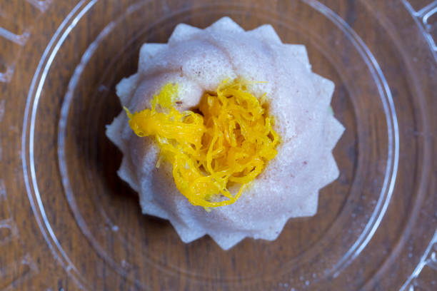 istock Foi Tong a popular trinity of Thai desserts 942286580