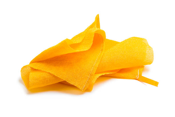 istock Body wash sponge isolated on white 942314308