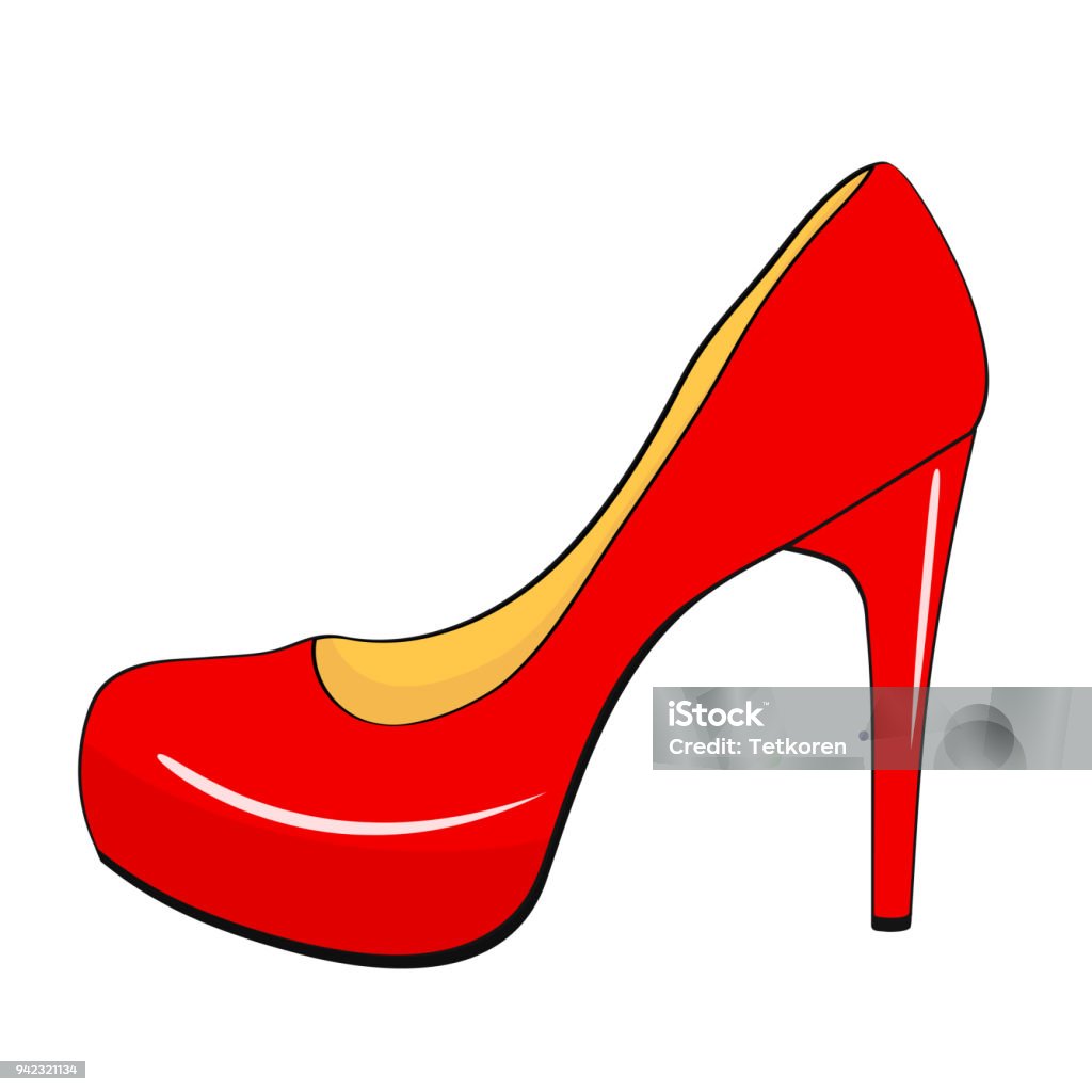 Ilustración de Zapatos De Mujer De Rojo Tacones Elegantes En Estilo De Dibujos Animados Vector Stock De Ilustración y más Vectores Libres de Derechos de Belleza - iStock Ilustración de Zapatos De Mujer De Rojo Tacones Elegantes En Estilo De Dibujos Animados Vector Stock De Ilustración y más Vectores Libres de Derechos de Belleza - iStock