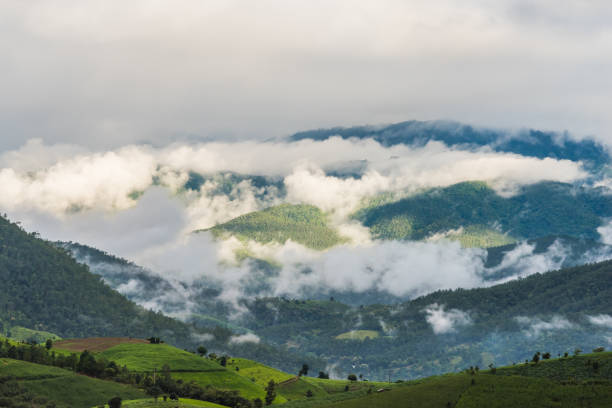 istock Clouds in the middle of the valley 942330190