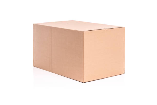 istock Cardboard mail box isolated on a white background 942333750