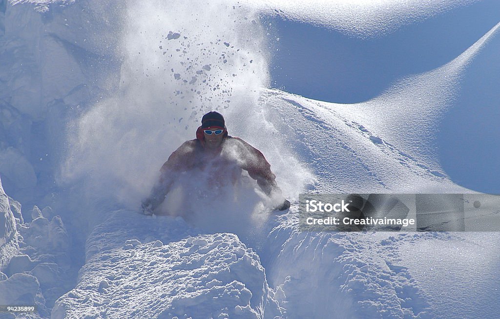 Мой friend - Стоковые фото Telemark Skiing роялти-фри