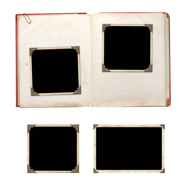 Collection of vintage elements for scrapbooking