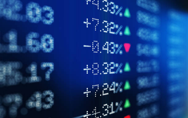 istock Financial and Technical Data Analysis Graph Showing Stock Market Trends 942364620