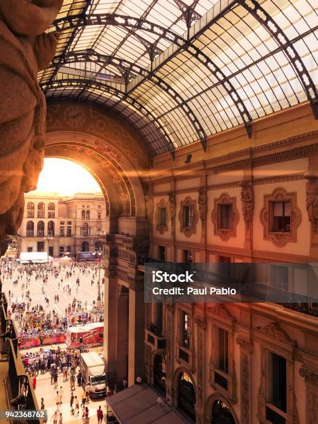 The Gallery Stock Photo - Download Image Now - Architecture, Famous Place, Galleria Vittorio Emanuele II