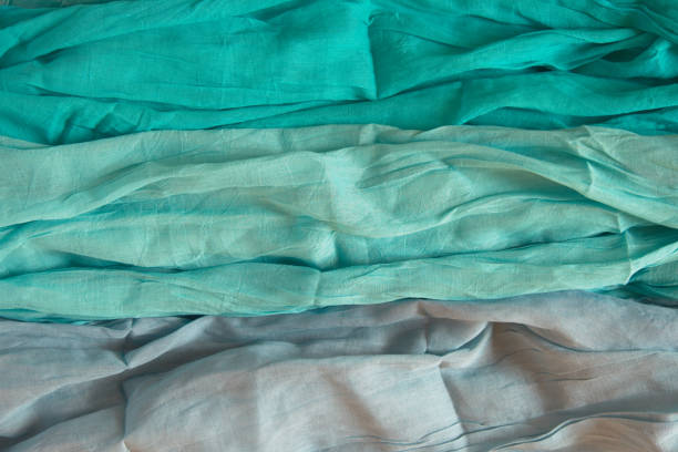 istock Colorful fabric close-up, texture, background. 942372812