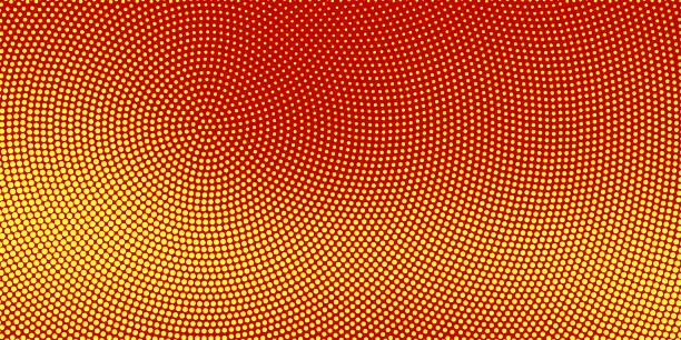 Vector illustration of Halftone spotted background