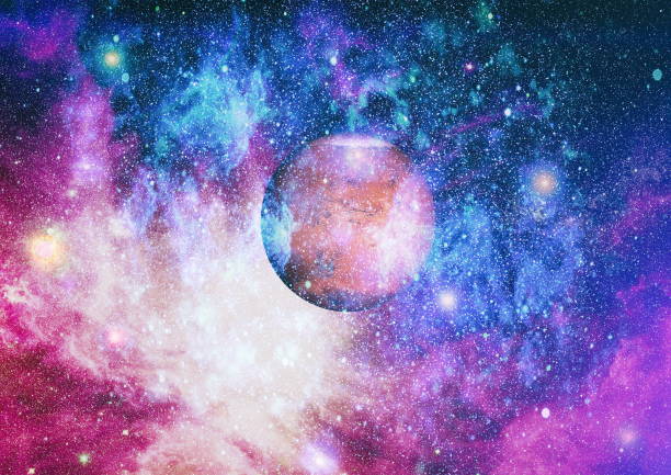 istock planets, stars and galaxies in outer space showing the beauty of space exploration. Elements furnished by NASA 942391062