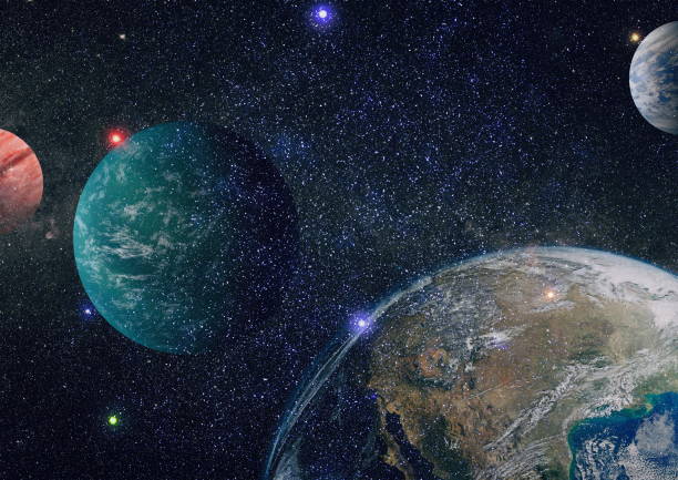istock planets, stars and galaxies in outer space showing the beauty of space exploration. Elements furnished by NASA 942393322