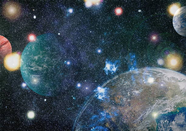 istock planets, stars and galaxies in outer space showing the beauty of space exploration. Elements furnished by NASA 942396714
