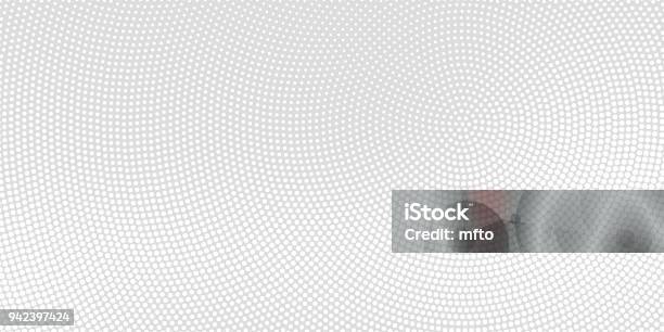 Halftone Spotted Background Stock Illustration - Download Image Now - Pattern, Backgrounds, Circle