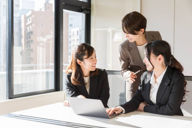 istock asian businesswomen working in office 942417082