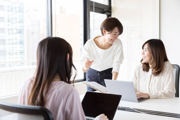 istock asian businesswomen working in office 942417250