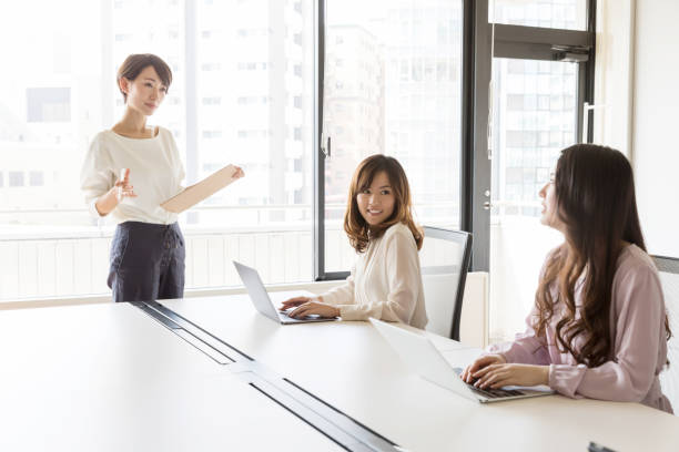 istock asian businesswomen working in office 942417254
