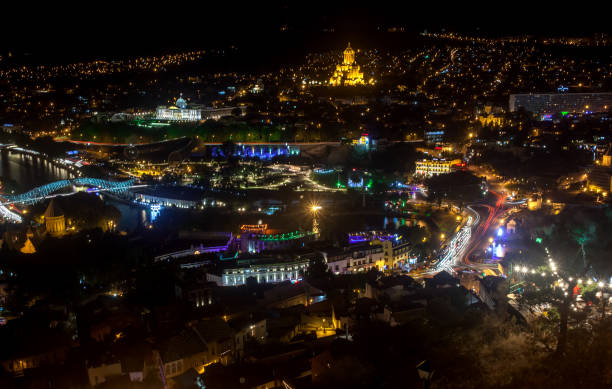 istock View to night Tbilisi, Georgia 942425262