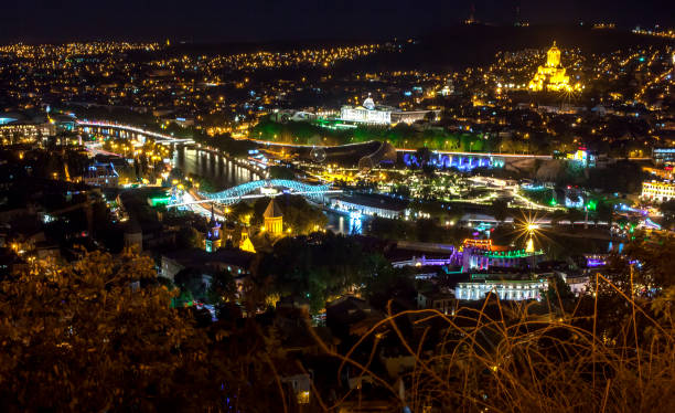 istock View to night Tbilisi, Georgia 942425516