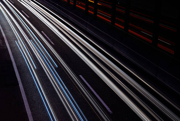 istock autobahn and semi opened tunnel 94242787