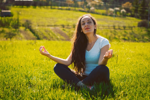 istock Woman enjoys in the nature 942432258