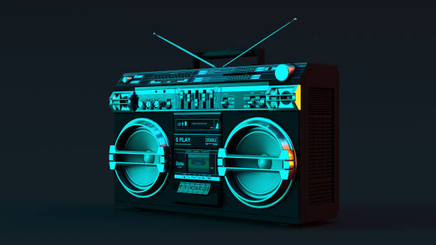 istock Boombox Moody 80s lighting 942432294