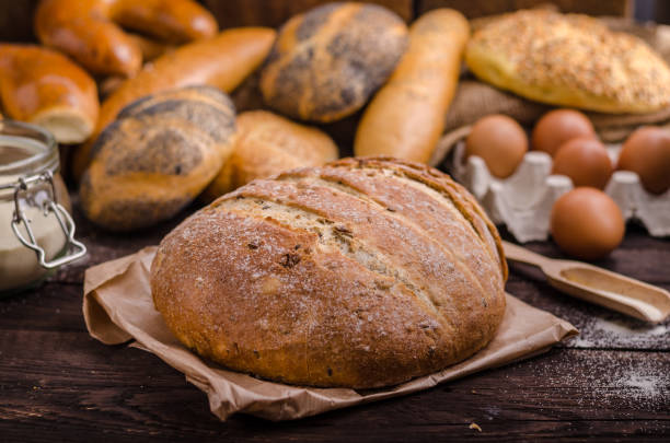istock Homemade bread, product photo 942439658
