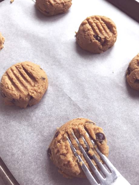 istock Peanut butter chocolate chip cookies 942444260
