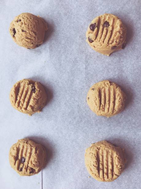 istock Peanut butter chocolate chip cookies 942444262