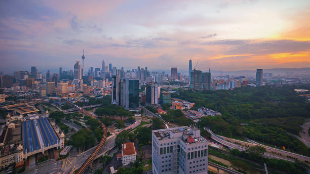 istock Sunrise at Kuala Lumpur 942448440