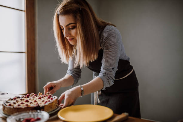 istock Slicing Pieces Of Tasteful Blackberry Pie 942452394