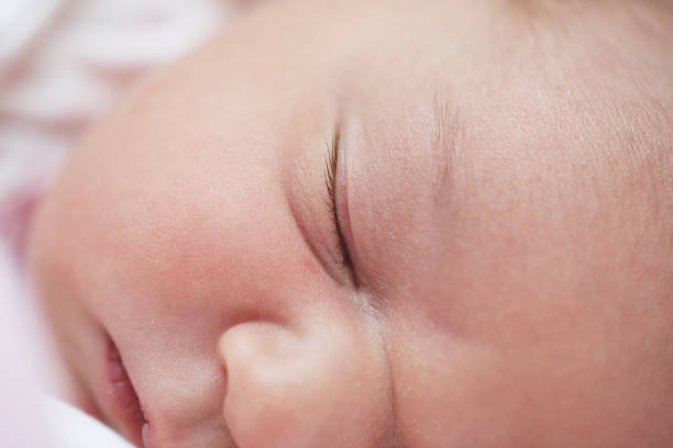 Sleeping newborn baby