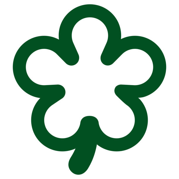 5 Leaf Clover Illustrations, Royalty-Free Vector Graphics & Clip Art -  iStock