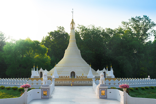 Buddhist pagoda in New Jersey, USA