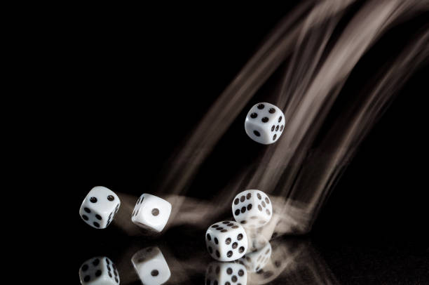 istock Risking All on a Roll of the Dice 942459882