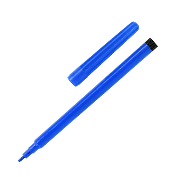 istock Blue Magic color pen isolated on white background 942463558