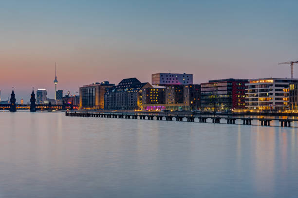 istock The Spree river in Berlin after sunset 942487310