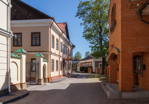 istock Cozy street in Pskov 942506218