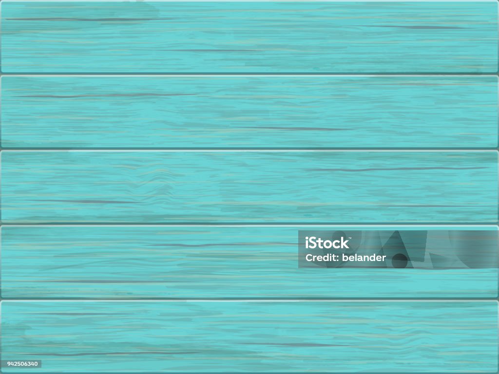 Vector green wooden background Vector wooden background. Old wooden shabby green planks. Wood - Material stock vector