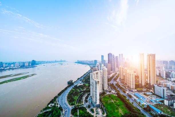 istock Shenzhen Bay buildings and skyline 942510332
