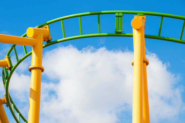 istock green yellow railway open cloudy blue sky 942510772