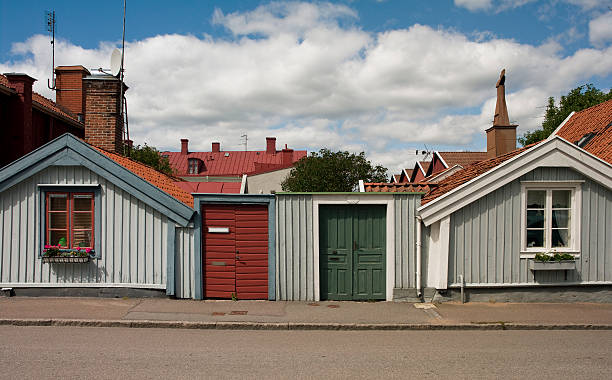 istock Street houses 94251271