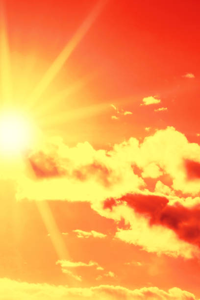 istock Sun with beautiful beams over the clouds 942525736