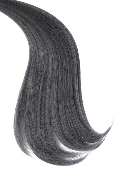 istock Black natural hair on white background 942527048