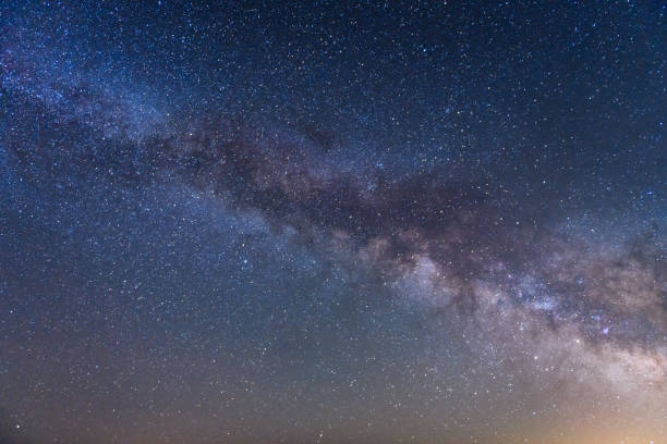 night scene milky way background