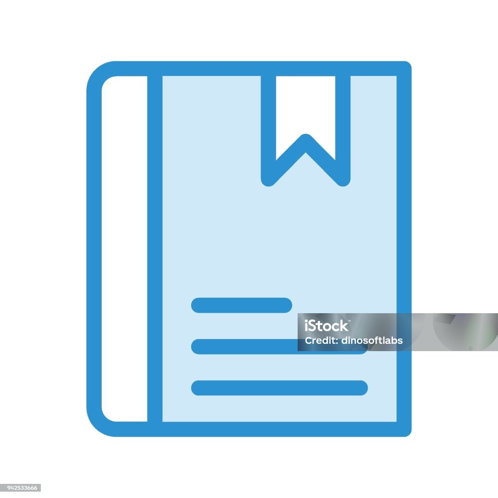 Note Books Sign Note Book Stock Illustration - Download Image Now - Blue, Book ...