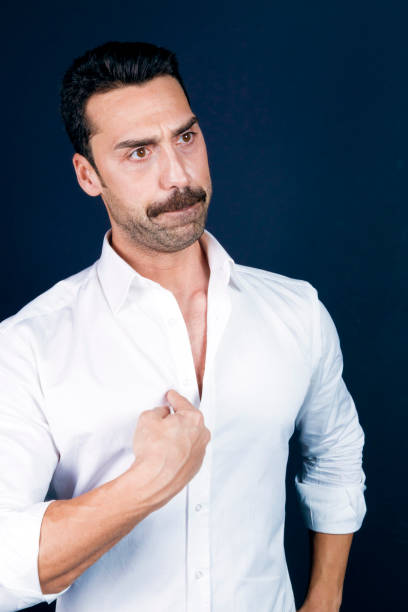 istock Young handsome man with beard and mustache 942538984