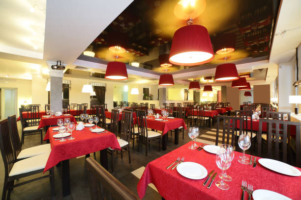 istock european restaurant in bright colors 942555476